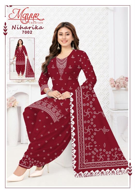 Mayur niharika vol 7 wholesale ladies dress material market in mumbai